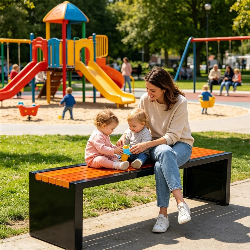 Corten Steel Benches Without Backrest price