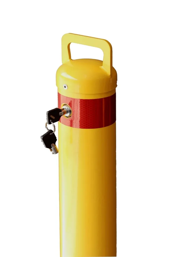 Surface Mounted Removable Security Bollards With Locks factory